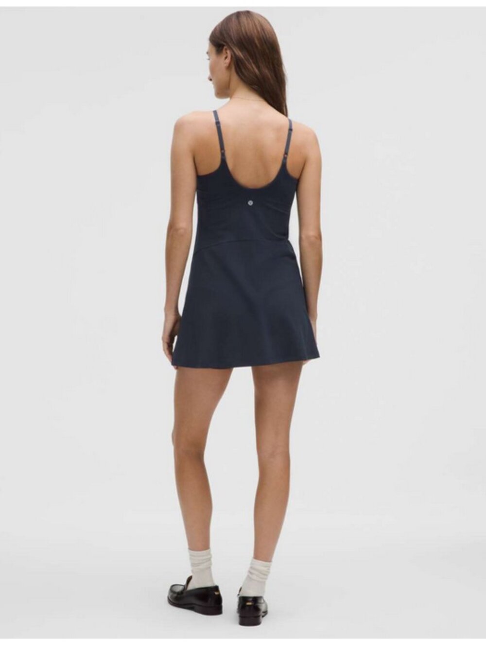 Lululemon Sz. 4 True Navy Align High-Neck Dress Light Support, A/B Cup - Picture 2 of 15